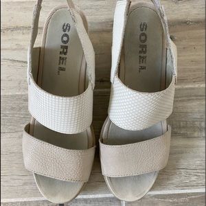 Sorel wedges sandal